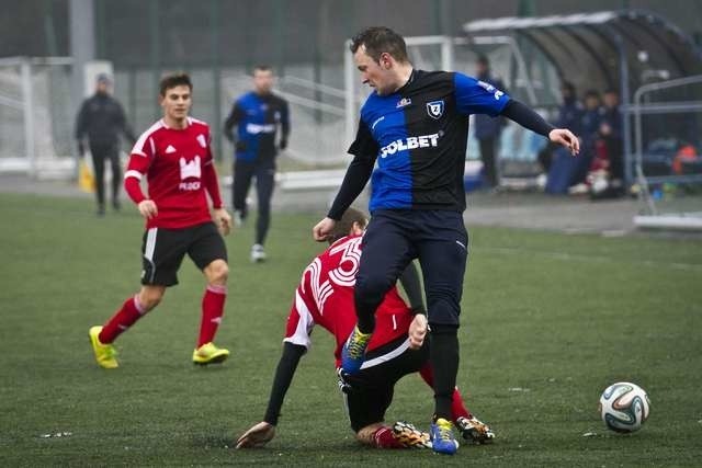 W sparingu ze Spartakiem Moskwa zagrał też Sebastian Kamiński (na zdjęciu w ostatnim sparingu w Bydgoszczy z Wisłą Płock).