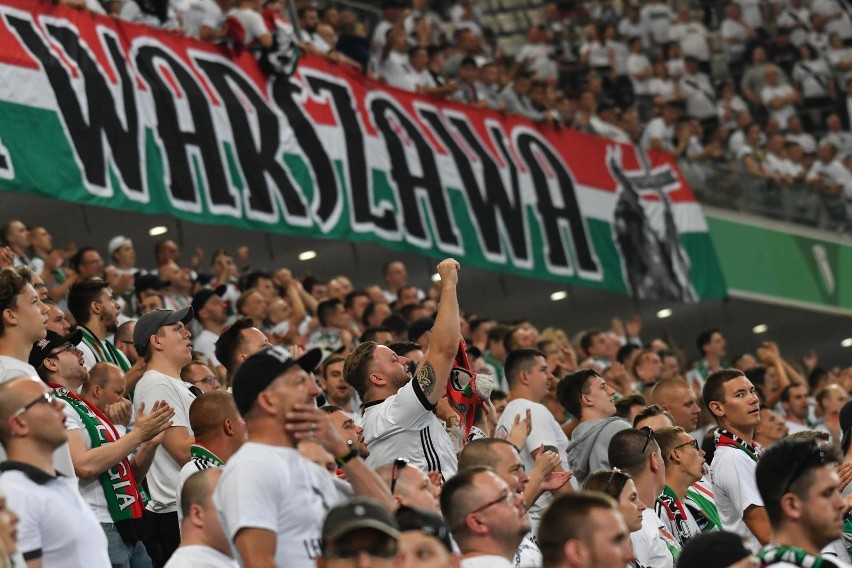 Liga Europy. Kibice na meczu Legia Warszawa - Europa FC [GALERIA]