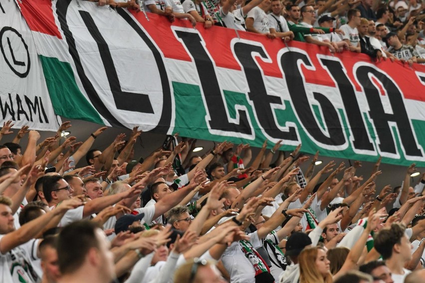 Liga Europy. Kibice na meczu Legia Warszawa - Europa FC [GALERIA]