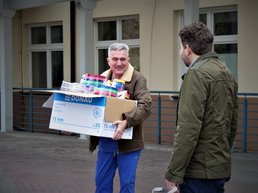 Przyłbice od Lucjusza Nadbereżnego odbiera doktor Andrzej...