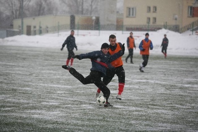 Zimowy trening Odry Wodzisław