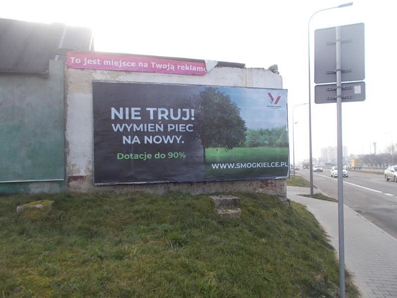 Klub radnych Bezpartyjni i Niezależni w Radzie Miasta Kielce ruszył z kampanią billboardową. Zachęcają do wymiany pieców na nowe