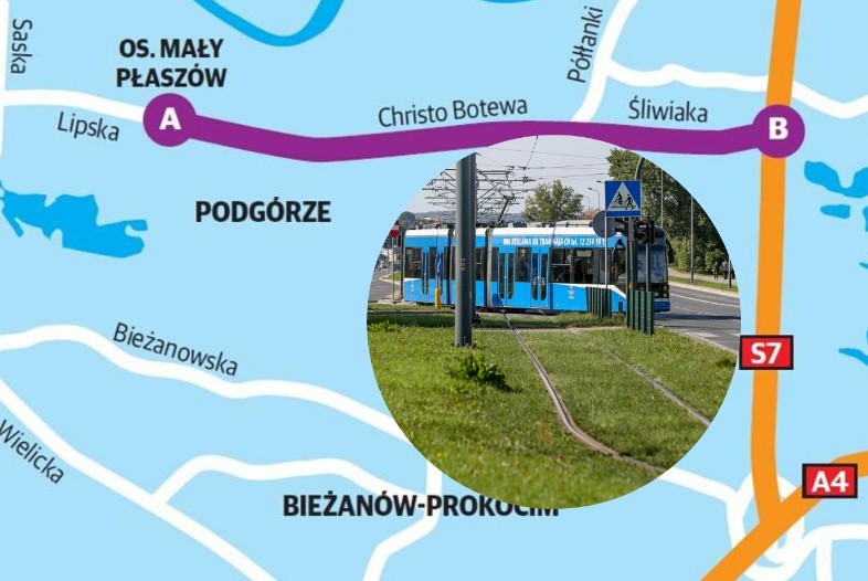 Na zlecenie miasta ma powstać koncepcja linii tramwajowej z...