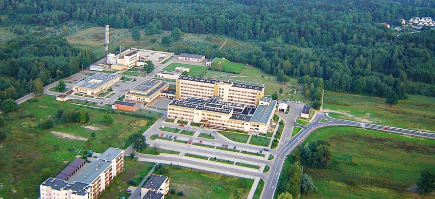 Szpital w Hajnówce.
