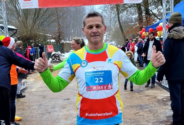 Piotr Płoskoński, zawodnik KBKS Radomsko wystartował w biegach w Niemczech