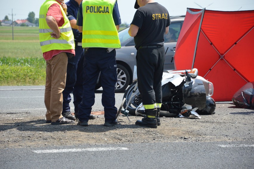 Śmiertelny wypadek motocyklisty w Piotrkowie Trybunalskim