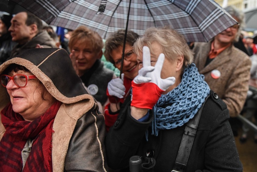 KOD manifestował w obronie wolności