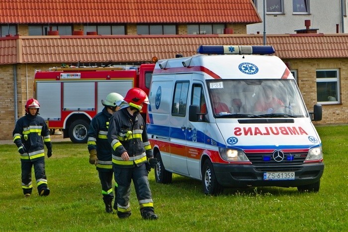 Wypadek w Kołobrzegu przy demontażu miasteczka festiwalowego...