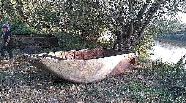 Zabytkową łódź znaleziono przypadkiem....