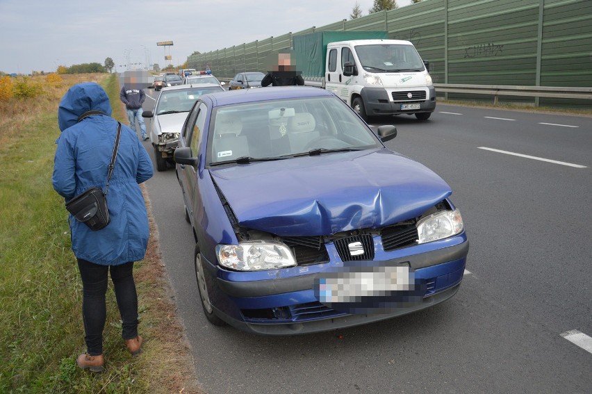 Karambol na ul Poniatowskiego [ZDJĘCIA]