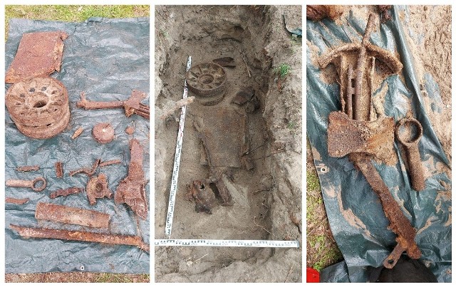 W Parku Nadmorskim w Gdańsku znaleziono fragmenty czołgu z czasów drugiej wojny światowej! Zobaczcie zdjęcia