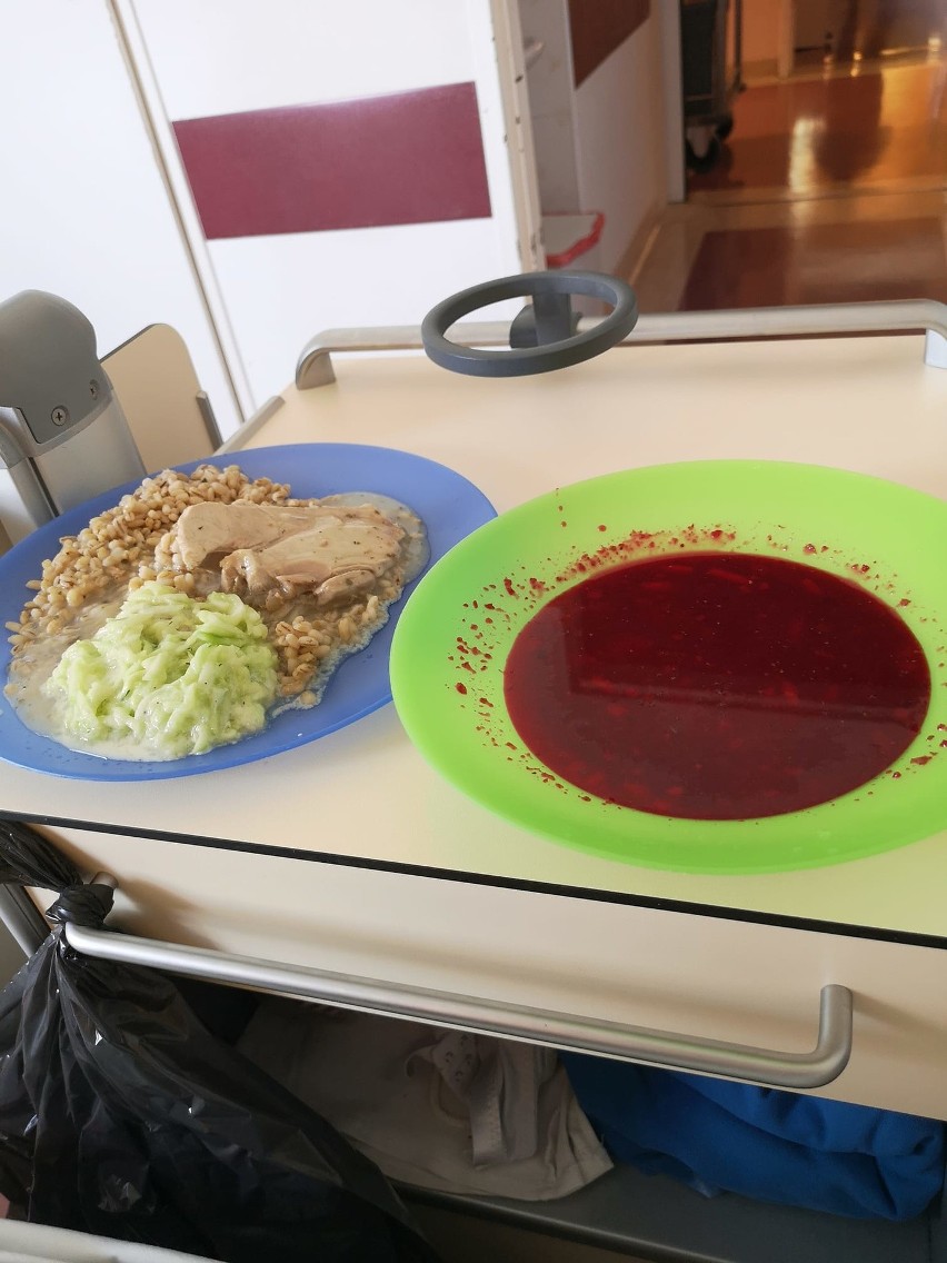 Jedzenie w szpitalach - to autentyczne fotografie...
