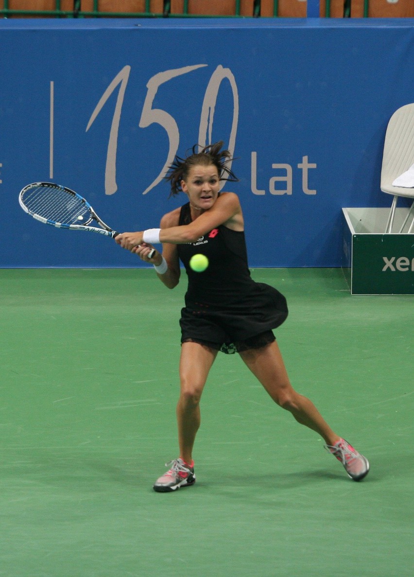 Agnieszka Radwańska rozegra dziś drugi mecz w WTA Katowice...