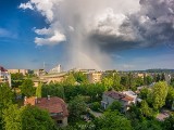 Kraków. Niebezpieczne zjawisko pogodowe nad miastem. Zagrożenie było bardzo duże [ZDJĘCIA]