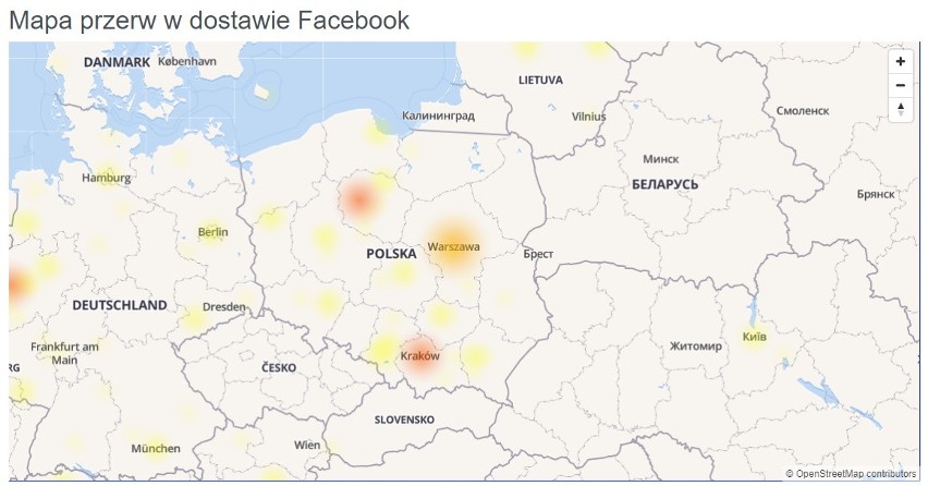 Awaria Facebooka i Instagrama. 20.11.2019. Co się stało? Nie da się zalogować i wczytać strony