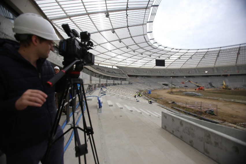 Zbigniew Boniek na Stadionie Ślaskim