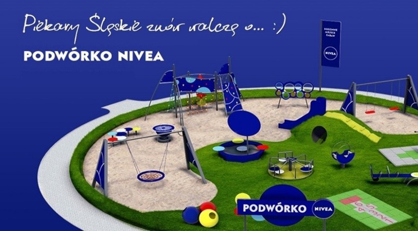 Piekary Śląskie znowu walczą o podwórko Nivea. Głosowanie od 5 maja