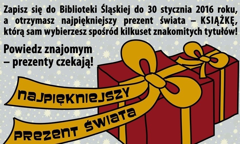 W tym roku w holu Biblioteki Śląskiej stoi gigantyczna...