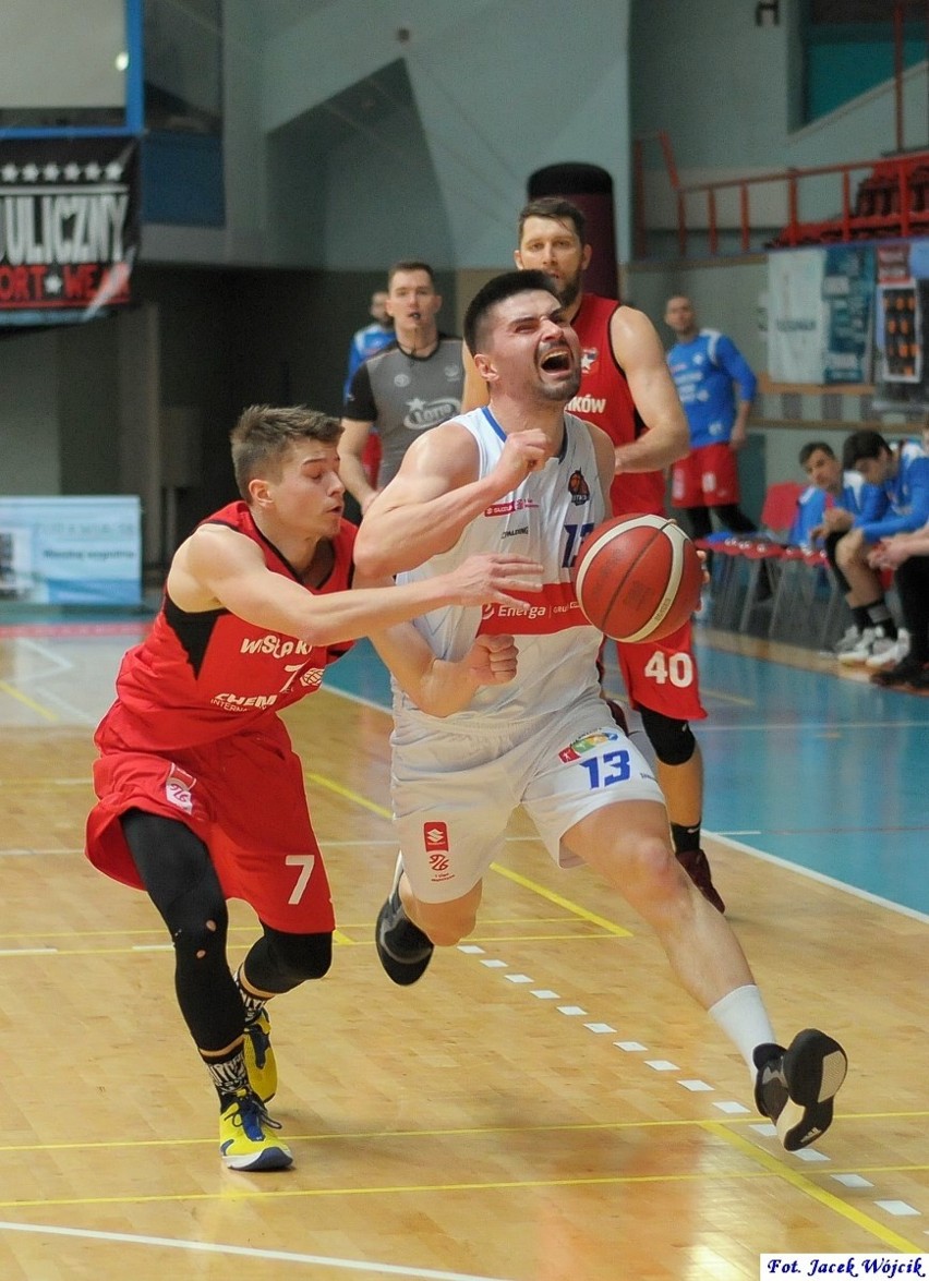 I liga: Energa Kotwica Kołobrzeg - Wisła Chemart Kraków 86:84 [ZDJĘCIA]