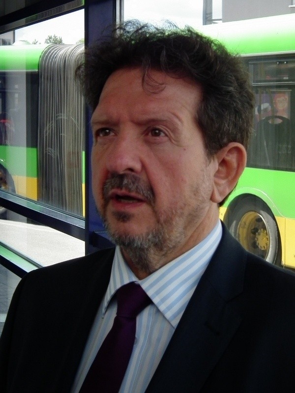 Bogusław Bajoński, dyrektor Zarządu Transportu Miejskiego w Poznaniu