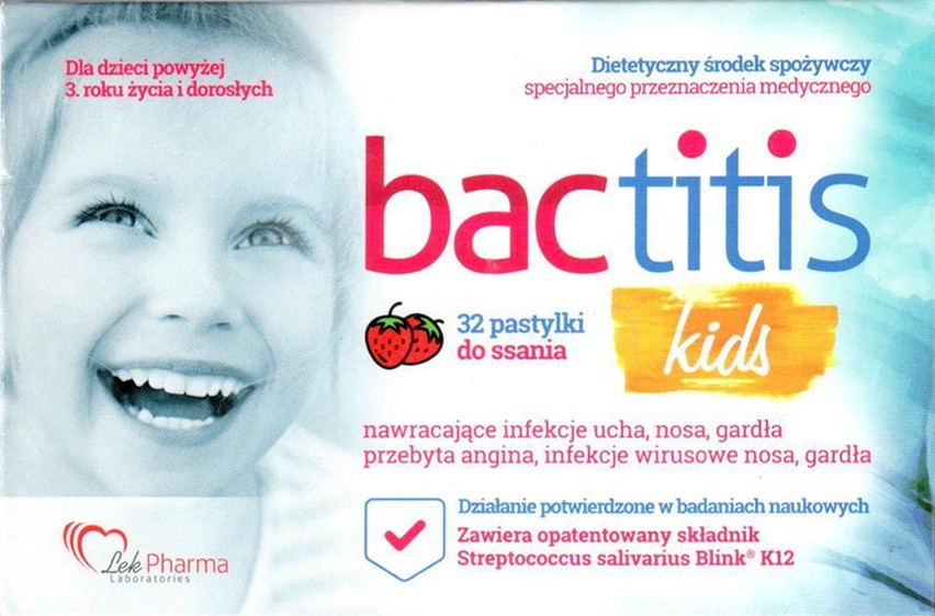 Produkt – „Bactitis kids” – dietetyczny środek spożywczy...