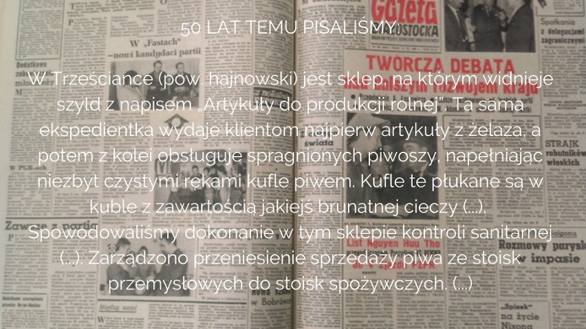 O tym pisaliśmy 50-60 lat temu. Fryzjer - szantażysta i afera muchołapkowa. Co za historie!