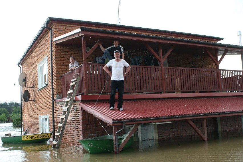 Powódź 2010 roku w gminie Gorzyce. Pierwsza fala - ZOBACZ ZDJĘCIA. Część 3