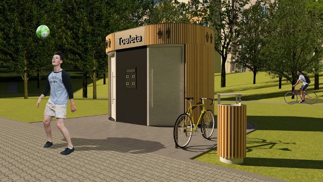 W ramach rewitalizacji parku postanie długo wyczekiwana publiczna toaleta