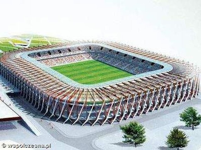 Tak ma wyglądać stadion na Słonecznej w Białymstoku (fot. Archiwum)