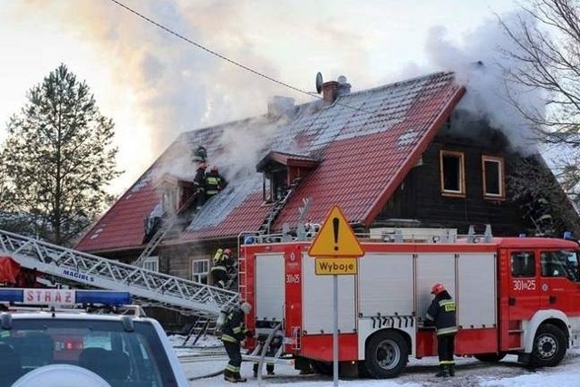 Pożar na ul. Żytniej w Białymstoku