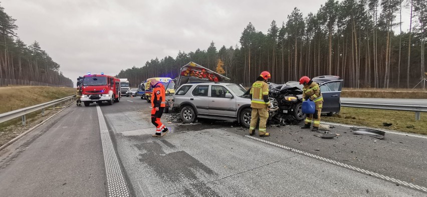 Do wypadku na krajowej S5 w Pawłówku (pow. bydgoski) doszło...