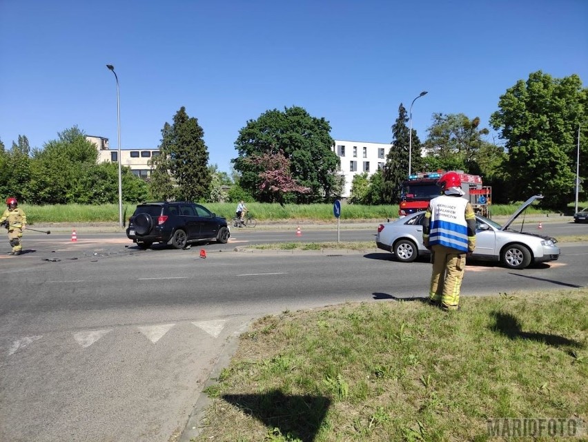 W środę 18 maja doszło do wypadku na skrzyżowaniu ulic Fabrycznej i Plebiscytowej w Opolu