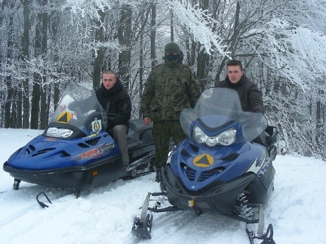 Nico i Łukasz na wspólnym, trudnym patrolu granicznym.