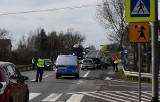 33-letnia kobieta została ranna w wypadku w Trześni. Zderzyły się tam dwa samochody osobowe