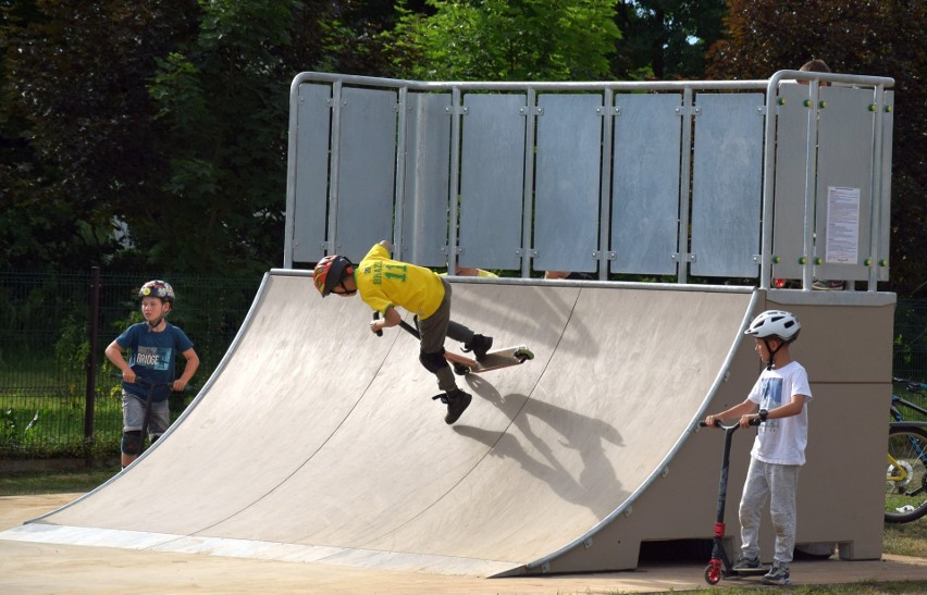 Otwarcie skateparku w Wołczynie