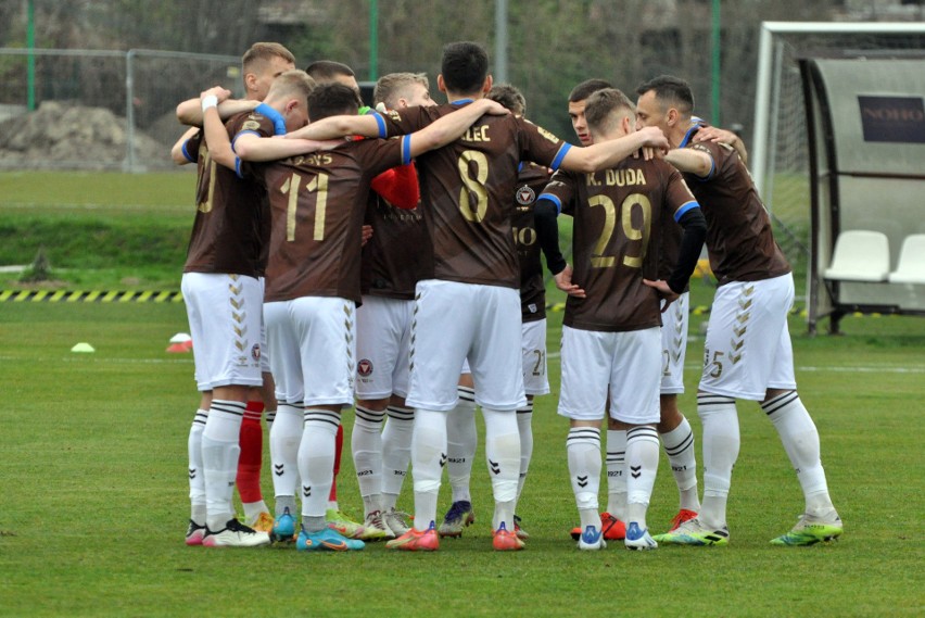 22.04.2022, Kraków: mecz Garbarnia - Olimpia Elbląg