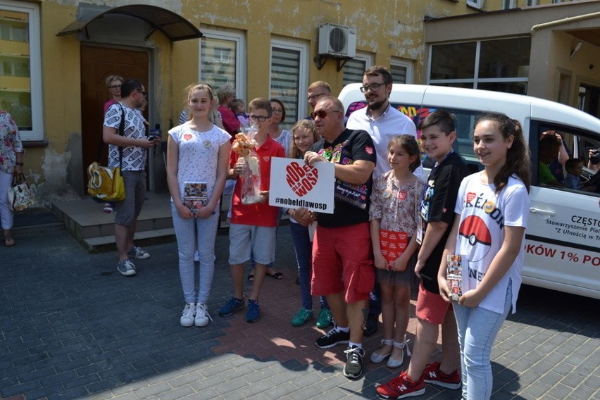 Jurek Owsiak w imieniu WOŚP-u przekazał zakładowi...