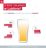 Z kim mieszkańcy Lublina chcieliby pójść na piwo? 