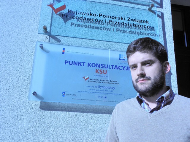Jakub Buczek, konsultant z KPZPiP doradza m.in. skąd wziąć pieniądze na biznes