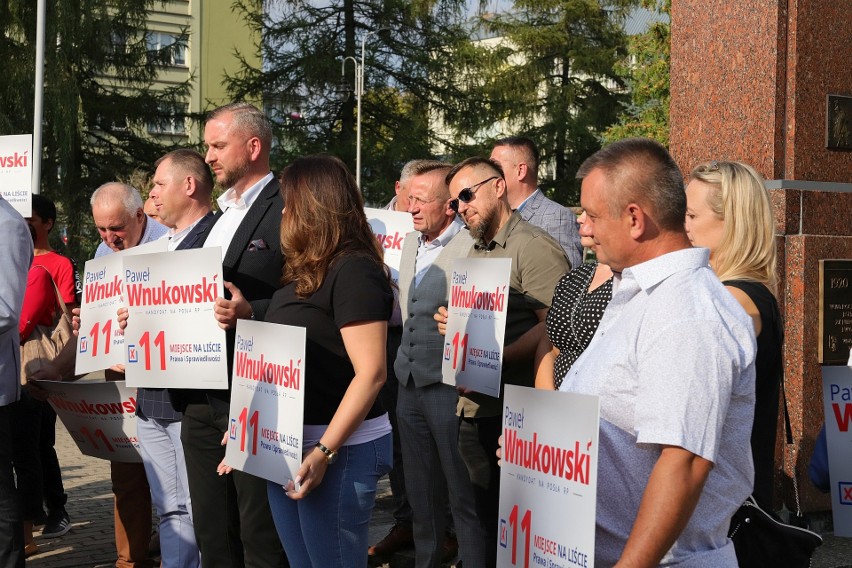 Dwóch kandydatów PiS do parlamentu zainaugurowało swoją kampanię w Sokółce. Jeden walczy o miejsce w Sejmie, drugi - w Senacie