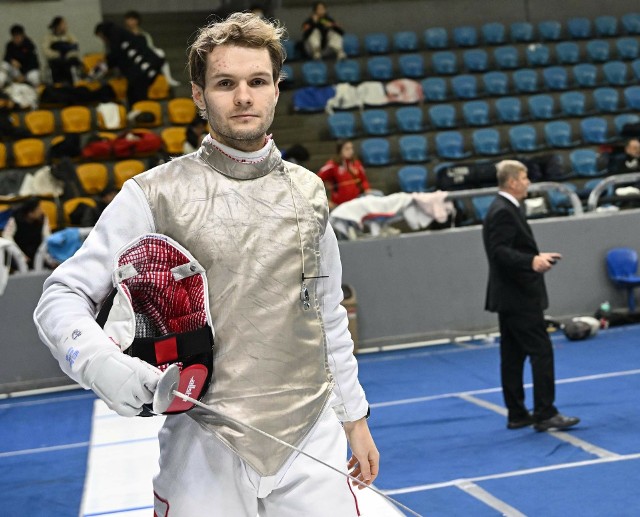 Adrian Wojtkowiak będzie reprezentował Wielkopolskę na planszy szermierczej podczas igrzysk olimpijskich w Paryżu