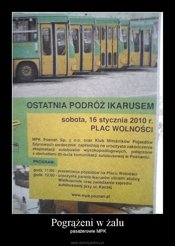 Poznań na demotywatorach