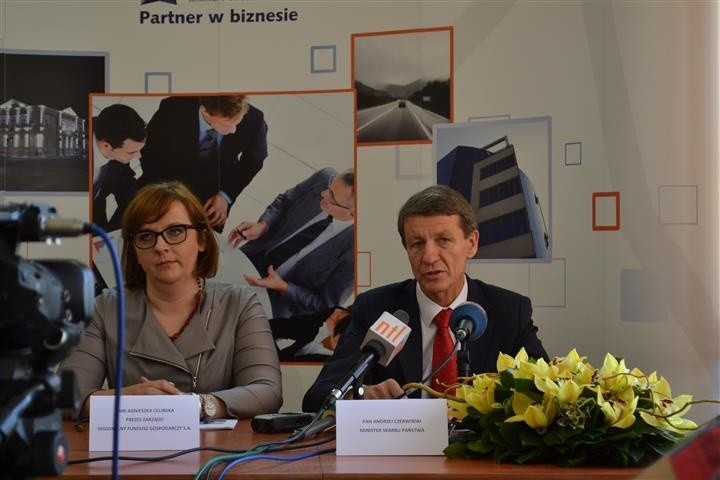 Minister skarbu w Częstochowie