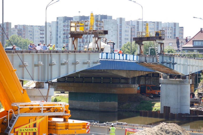 Na razie stanął układ nośny, na którym później będzie się...