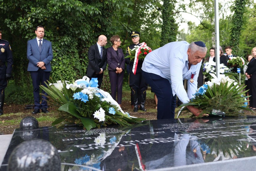 Ambasador Izraela w Polsce odwiedził Częstochowę. Odsłonił...