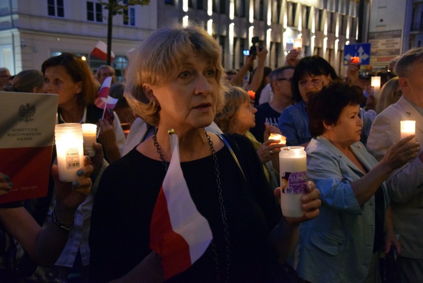 Kolejny "Łańcuch światła" w Lublinie. Protestowało około tysiąca osób [ZDJĘCIA]