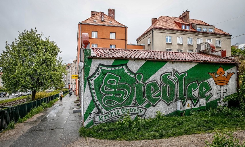 Mural Lechii Gdańsk na Siedlcach