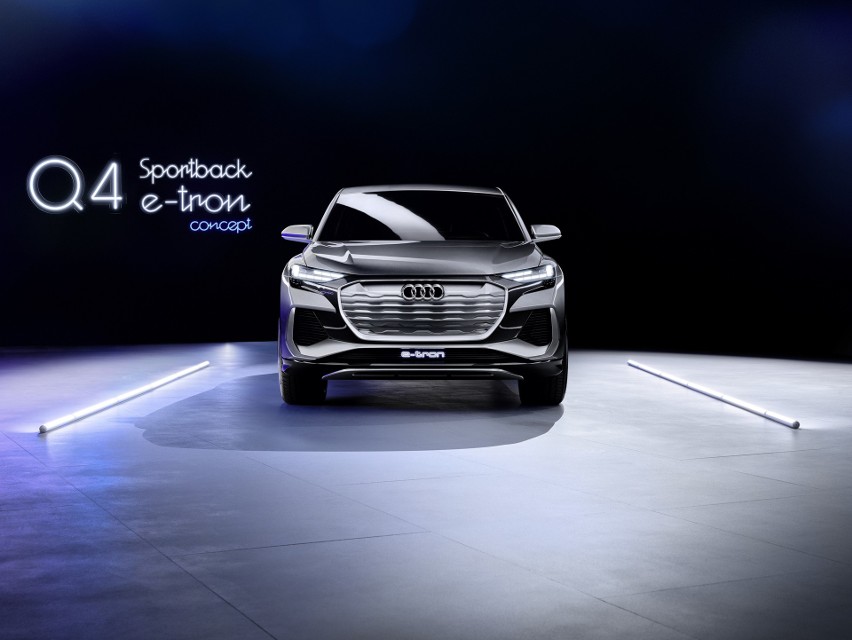 Audi Q4 Sportback e-tron concept...