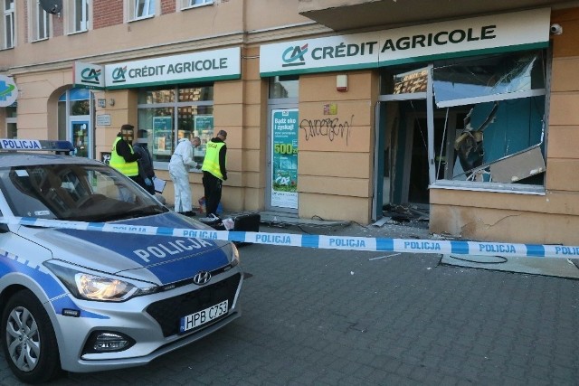 Wybuch w banku przy ul. Żmigrodzkiej we Wrocławiu 9.06.2021