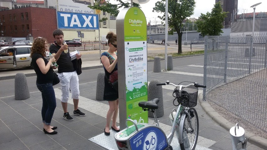 Rowery Nextbike w Katowicach